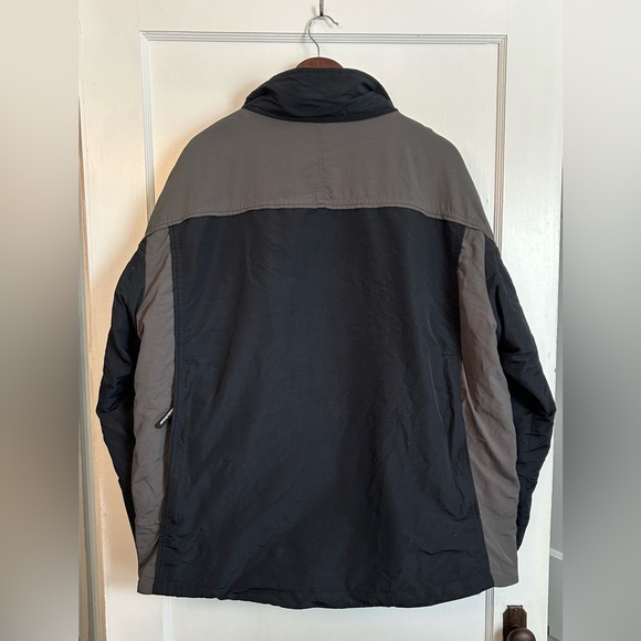 WOOLRICH Men’s 2 in 1 Jacket Removable Fleece Liner Black and Grey Size 2XL - Picture 7 of 10